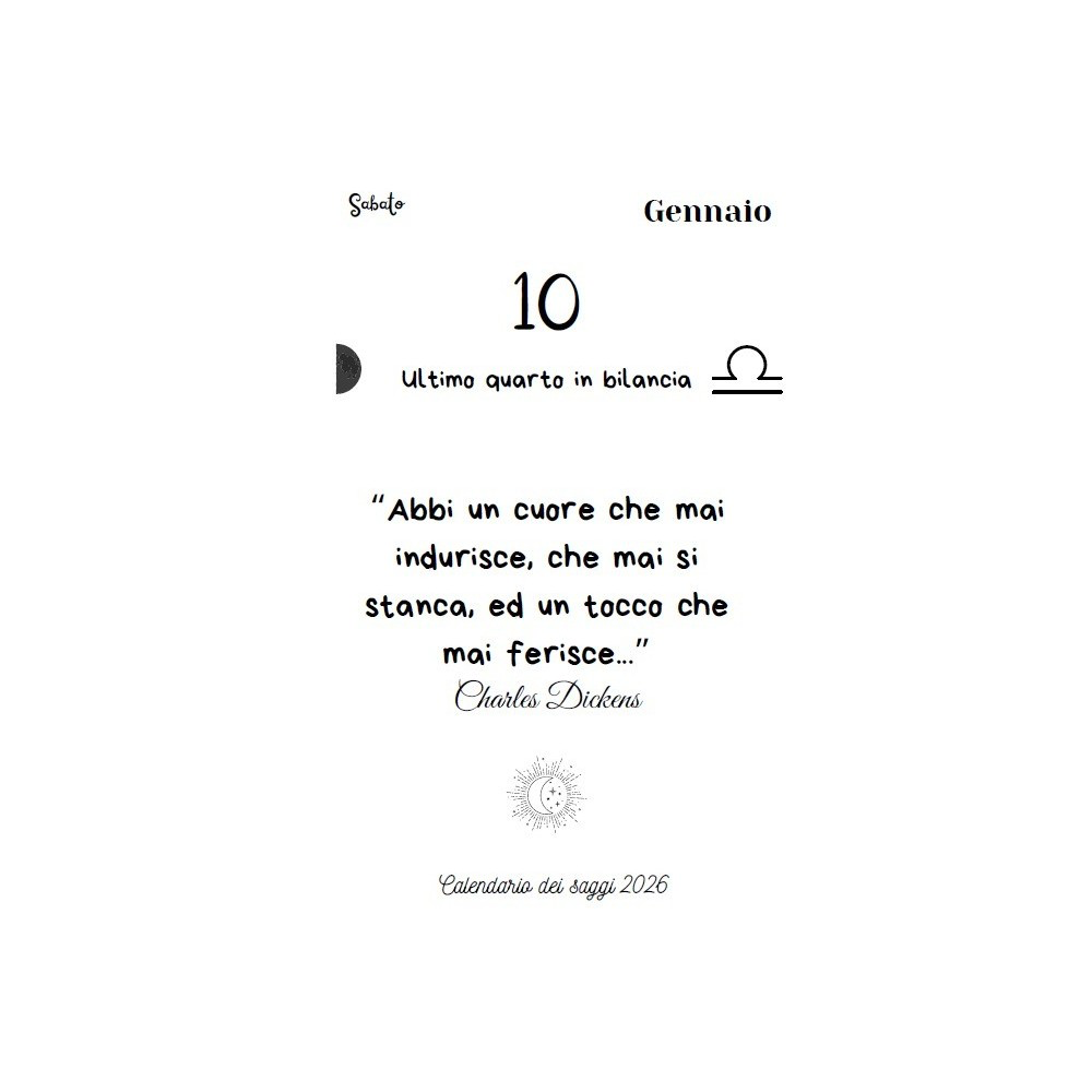 Bundle 2026 – Agenda Lunare & Calendario dei Saggi ✨ (+ Espositore in legno in omaggio)